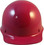 MSA Skullgard Cap Style With STAZ ON Suspension Raspberry - Front View