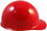 Skullgard Cap Style With Swing Suspension Red - Right Side View