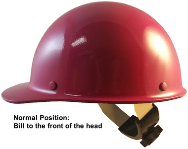 Skullgard Cap Style With Swing Suspension Raspberry - Swing Suspension in Normal Position
