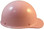 MSA Skullgard  (LARGE SHELL) Cap Style Hard Hats with Ratchet Suspension - Light Pink  - Right Side View