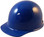 MSA Skullgard  (LARGE SHELL) Cap Style Hard Hats with STAZ ON Suspension - Blue  - Oblique View