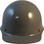 Skullgard Cap Style With Ratchet Suspension Gray - Front View