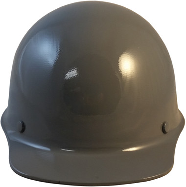 MSA Skullgard Cap Style With STAZ ON Suspension Gray - Front View