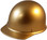 MSA Skullgard Cap Style With STAZ ON Suspension Gold - Oblique View