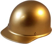Skullgard Cap Style With Ratchet Suspension Gold - Oblique View