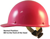 Skullgard Cap Style With Swing Suspension Hot Pink - Swing Suspension in Normal Position