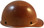 Skullgard Cap Style With Swing Suspension Natural Tan - Right Side View