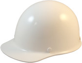 Skullgard Cap Style With Ratchet Suspension - White - Oblique View