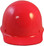 MSA Skullgard Cap Style Hard Hats - Ratchet Suspensions - Neon