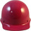 MSA Skullgard Cap Style Hard Hats - Ratchet Suspensions - Raspberry