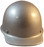 MSA Skullgard Cap Style Hard Hats - Ratchet Suspensions - Silver