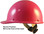Skullgard Cap Style Hard Hats With Swing Suspension Raspberry 

