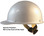 Skullgard Cap Style Hard Hats With Swing Suspension Silver 