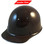 MSA Skullgard (LARGE SHELL) Cap Style Hard Hats with Ratchet Suspension - Brown - Oblique View