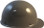 MSA Skullgard (LARGE SHELL) Cap Style Hard Hats with Ratchet Suspension - Gray  - Right Side View
