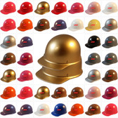 MSA Skullgard (LARGE SHELL) Cap Style Hard Hats with Ratchet Suspensions