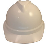 MSA Advance White Vented Hard Hats with Staz On Suspensions pic 1