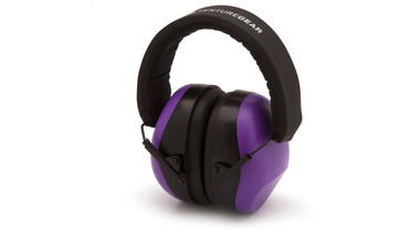 Pyramex Purple Safety Earmuffs NRR26