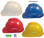 MSA Advance Vented Hard Hats with 6 Point Ratchet Suspensions