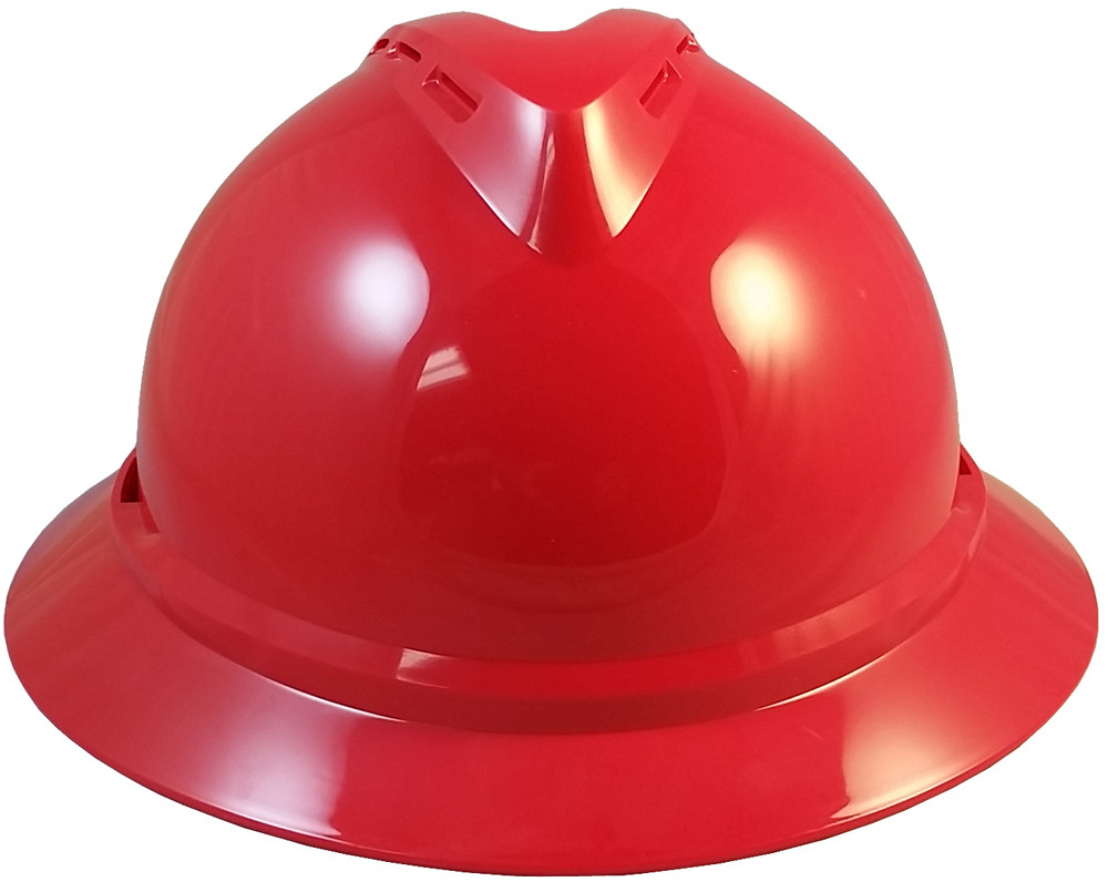 Download MSA Advance Full Brim Vented Hard Hat with 6 Point Ratchet ...