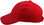 ERB Soft Bump Cap (Cap and Insert) - Red - Left Side View