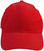 ERB Soft Bump Cap (Cap and Insert) - Red - Front View