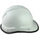 Right View Pyramex Ridgeline Cap Style Hard Hat with White Graphite Pattern with Protective Edge