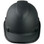 Pyramex Ridgeline Cap Style Hard Hat with Black Graphite Pattern with Protective Edge Front