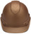 Pyramex Ridgeline Cap Style Hard Hat with Coper Graphite Pattern Front