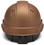 Pyramex Ridgeline Cap Style Hard Hat with Copper Graphite Pattern Back