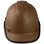 Pyramex Ridgeline Cap Style Hard Hat with Copper Graphite Pattern with Protective Edge Front