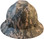 MSA FULL BRIM ACU Design Camouflage Hard Hats - Back View
