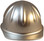 SkullBucket Aluminum Cap Style Hard Hats with Ratchet Suspensions - Front View