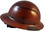 DAX Fiberglass Composite Hard Hat- Full Brim Natural Tan - Right Side View