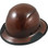 DAX Fiberglass Composite Hard Hat with Protective Edge - Full Brim Natural Tan - Oblique View