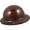 DAX Fiberglass Composite Hard Hat with Protective Edge - Full Brim Natural Tan - Left View