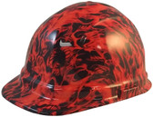 Dante's Inferno Hydro Dipped Hard Hats Cap Style - Oblique View