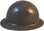 MSA Skullgard Full Brim Hard Hat with STAZ ON Suspension - GUNMETAL - Right Side View