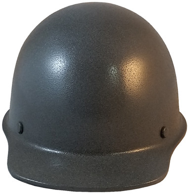 MSA Skullgard Cap Style With STAZ ON Suspension Textured GUNMETAL - Front View