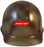 MSA Skullgard (LARGE SHELL) Cap Style Hard Hats with STAZ ON Suspension - Textured CAMO - Front View