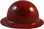 MSA Skullgard Full Brim Hard Hat with STAZ ON Suspension - Maroon - Right Side View