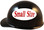 MSA Skullgard (SMALL SIZE) Cap Style Hard Hats with Ratchet Suspension - Black -  - Left Side View