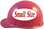 MSA Skullgard (SMALL SIZE) Cap Style Hard Hats with Ratchet Suspension - Hot Pink - Left Side View