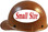 MSA Skullgard (SMALL SIZE) Cap Style Hard Hats with Ratchet Suspension - Natural Tan - Left Side View
