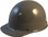 MSA Skullgard Cap Style Hard Hats - Ratchet Suspensions - Gray - Oblique View