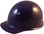 MSA Skullgard Cap Style Hard Hats - Ratchet Suspensions - Purple  - Oblique View