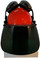 MSA V-Gard Cap Style hard hat with Clear Face shield, Hard Hat Attachment, and Earmuff - Orange Front View Faceshield Down Earmuffs Up