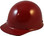 Skullgard Cap Style Hard Hats With Swing Suspension Maroon - Oblique View