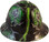 Nuclear Fallout Full Brim Hydro Dipped Hard Hats - Front View
