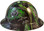 Nuclear Fallout Full Brim Hydro Dipped Hard Hats - Left Side View